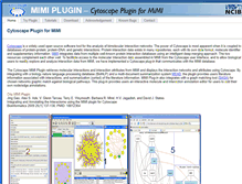 Tablet Screenshot of mimiplugin.ncibi.org